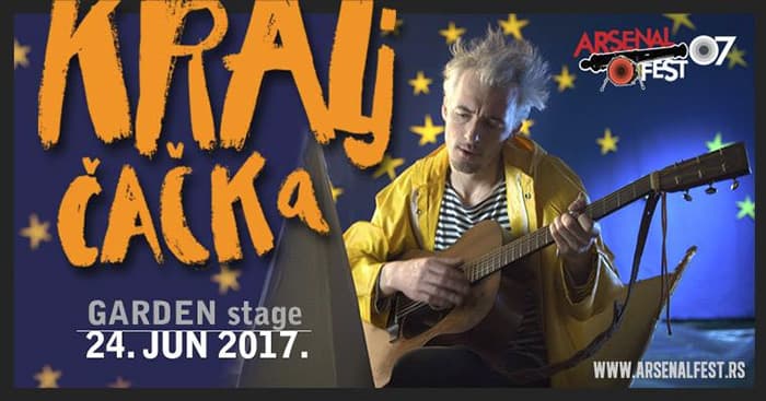 Kralj Čačka na Arsenal festu u Kragujevcu