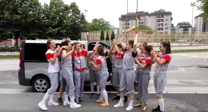 Odbojkašice Borca treće u Srbiji