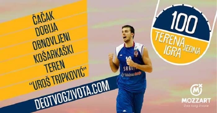 Teren kod “Sokolane“ dobija ime po Urošu Tripkoviću!