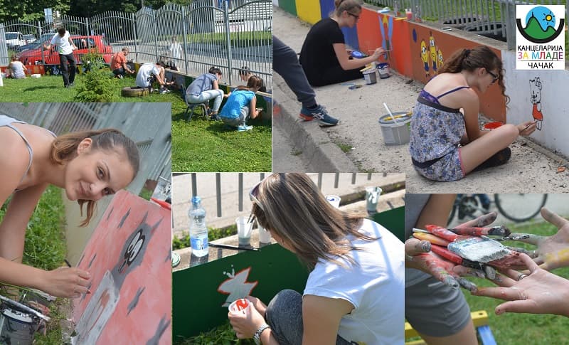 Uspešna letnja akcija oslikavanja vrtića "Majski cvet"