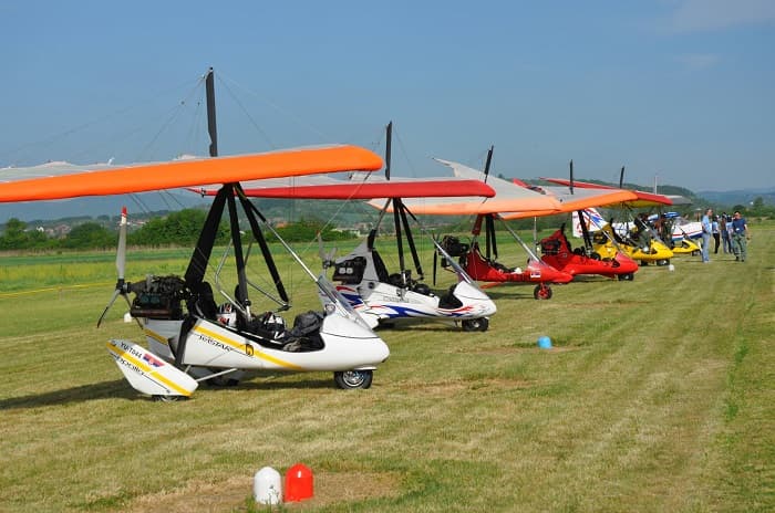 Sajam vazuhoplovstva na aerodromu "Ravan" u Preljini