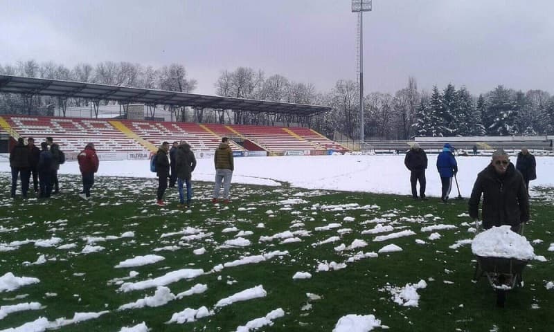 Sneg odložio superligaške susrete: Borac igra u ponedeljak