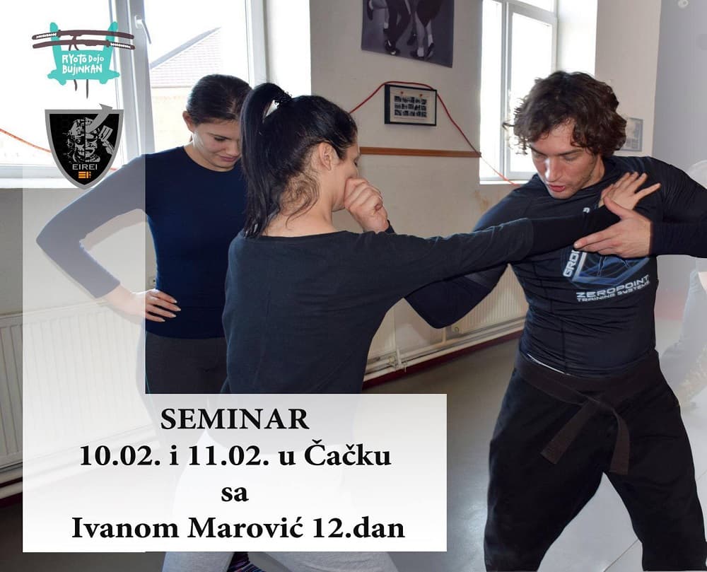 Seminar i polaganje iz Ninđucua u Čačku