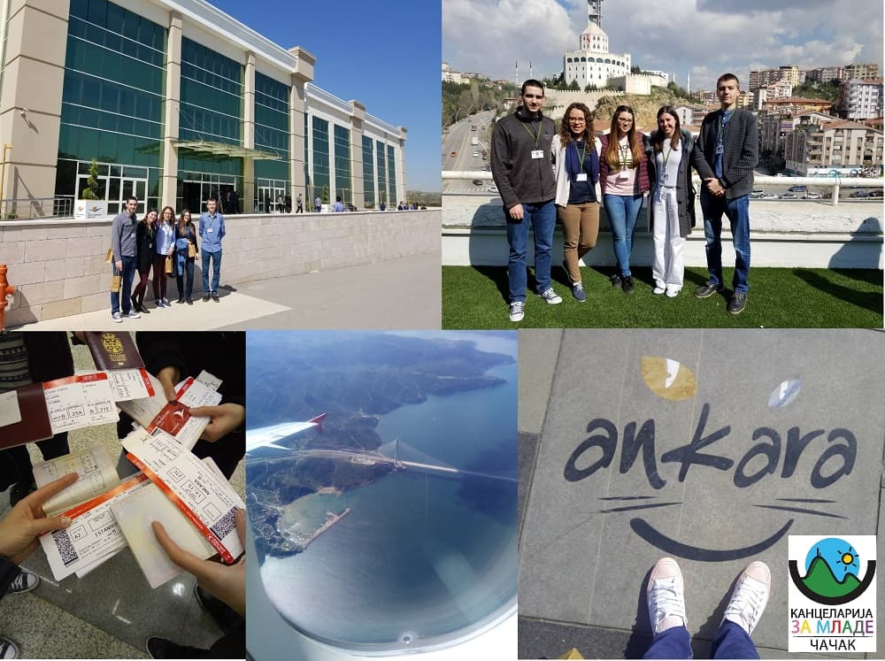 Mladi iz Kancelarije za mlade Čačak boravili u Ankari