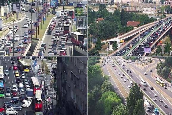 34 STEPENA I SRBIJA U BLOKADI: Kilometarske kolone i sirene u gotovo svim gradovima