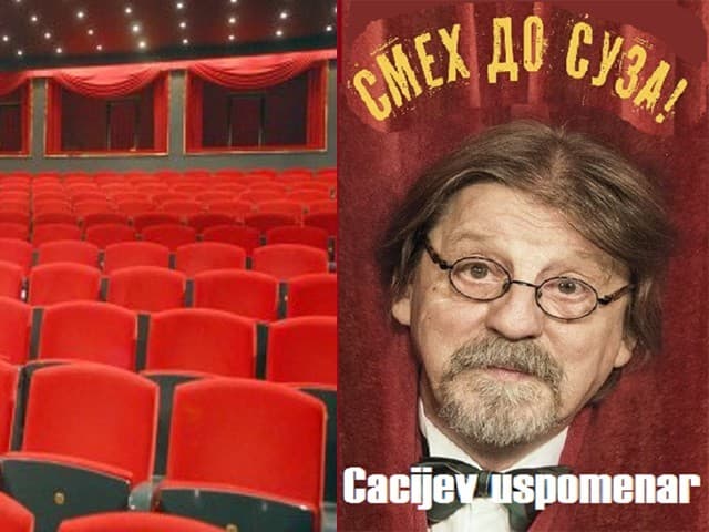 Predstava "Cacijev uspomenar" u Malom dvorištu Gimnazije