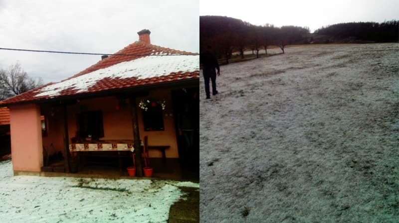 REPORTERI U EPICENTRU: Grad obeleo Jančiće, šteta na usevima velika (FOTO)