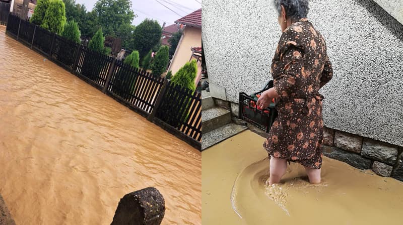 REPORTERI U EPICENTRU: Pola grada pod vodom (FOTO)