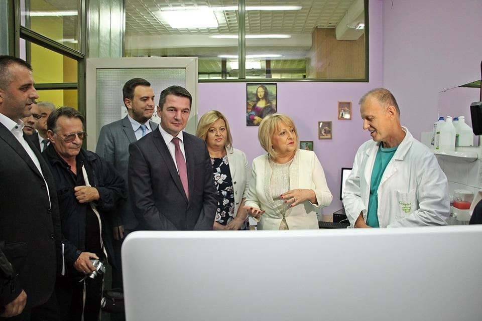 Ministarka čukić Dejanović pustila u rad ultrazvučni aparat u Gornjem Milanovcu