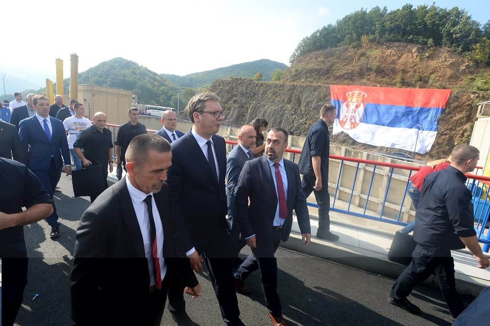 Vučić na Kosovu: Nosimo poruku mira Albancima