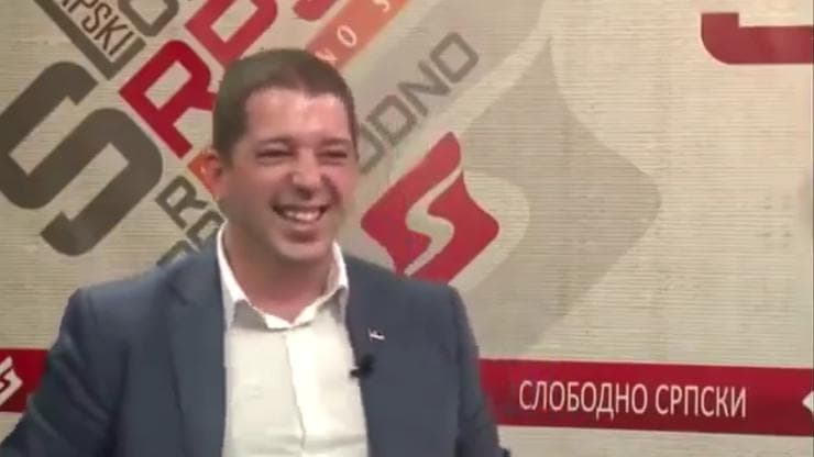Marko čurić smehom pokazao kakav je stav prema Kosovu (VIDEO)