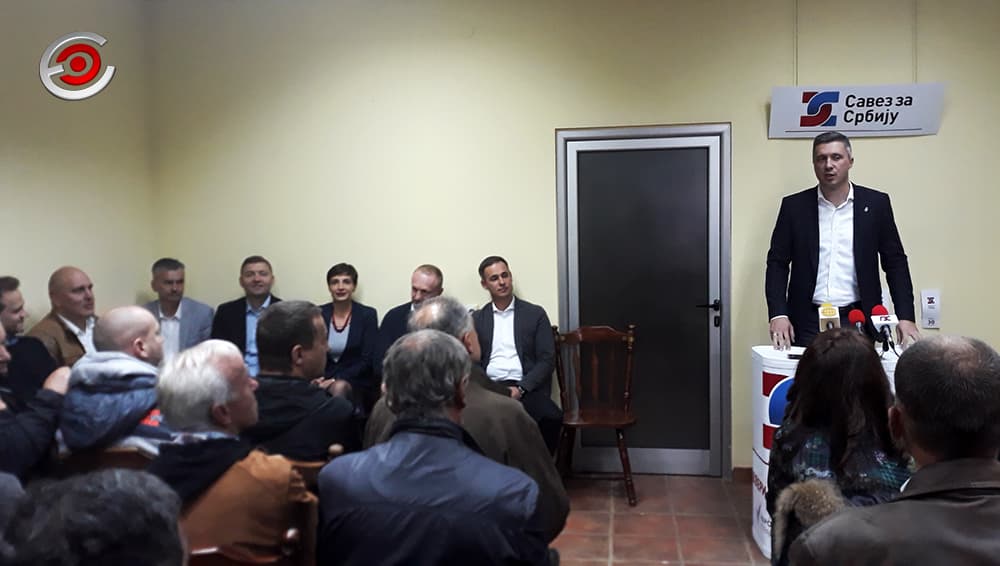Savez za Srbiju u Kotraži otvorio prvu kancelariju i održao tribinu (FOTO+VIDEO)