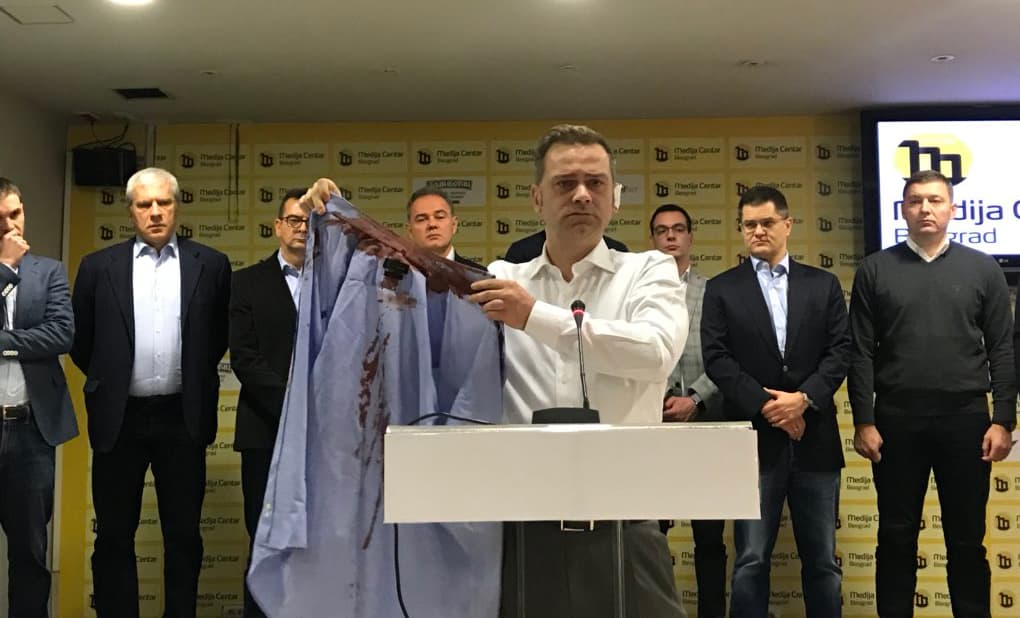 OKUPLJENA KOMPLETNA OPOZICIJA: "Moramo zajedno! Borićemo se da Srbija nikada više ne bude zemlja prolivene krvi" (FOTO)
