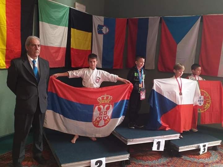 Mladi karatista Prtenjak vicešampion Evrope