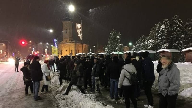 Milanovčani protestovali i dočekali aktiviste Lokalnog fronta