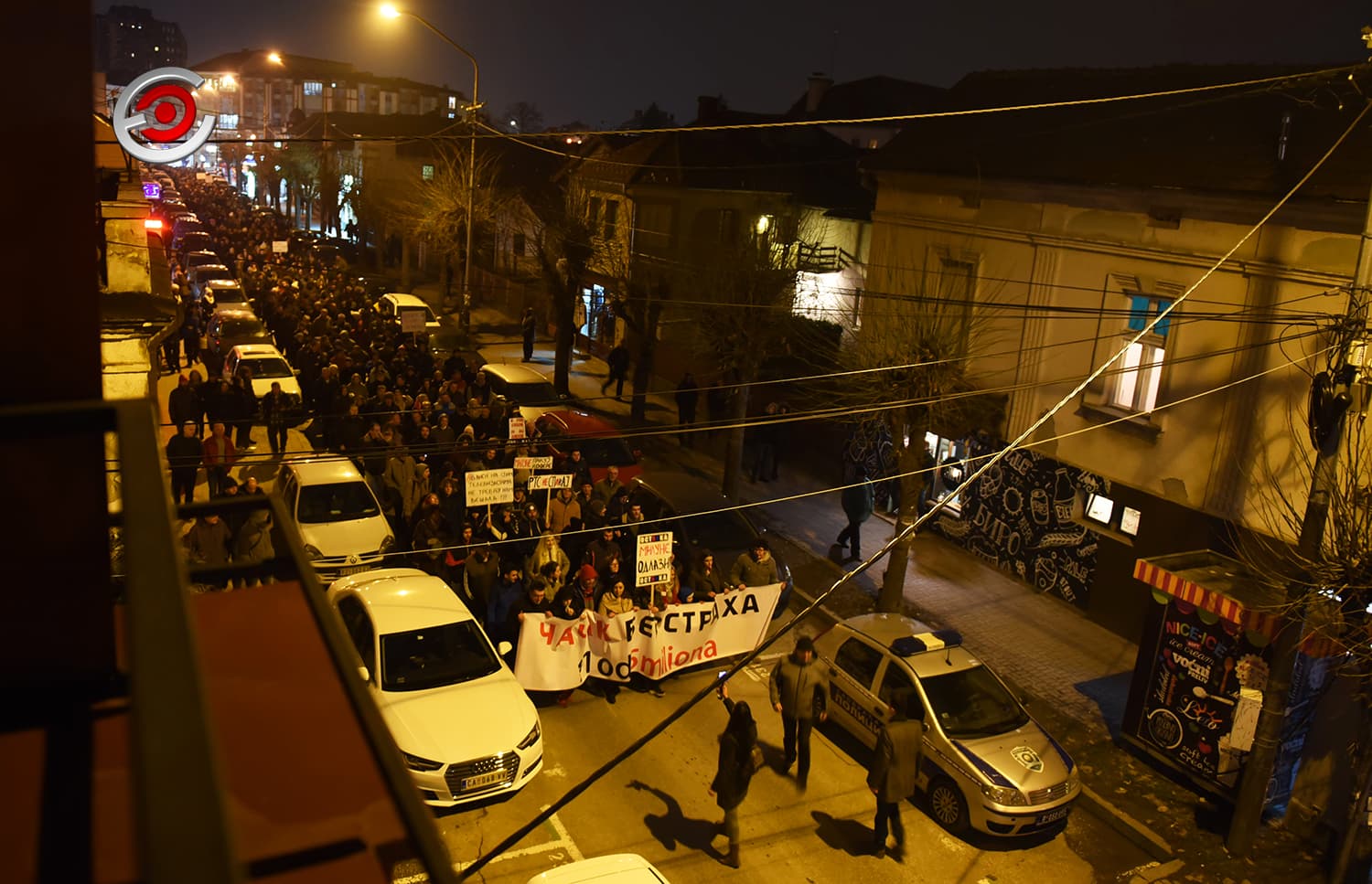 Četvrti protest "1 od 5 miliona" u Čačku: Zahtevi objedinjeni u JEDAN, prebrojavanje učesnika, mediji pod lupom (FOTO)