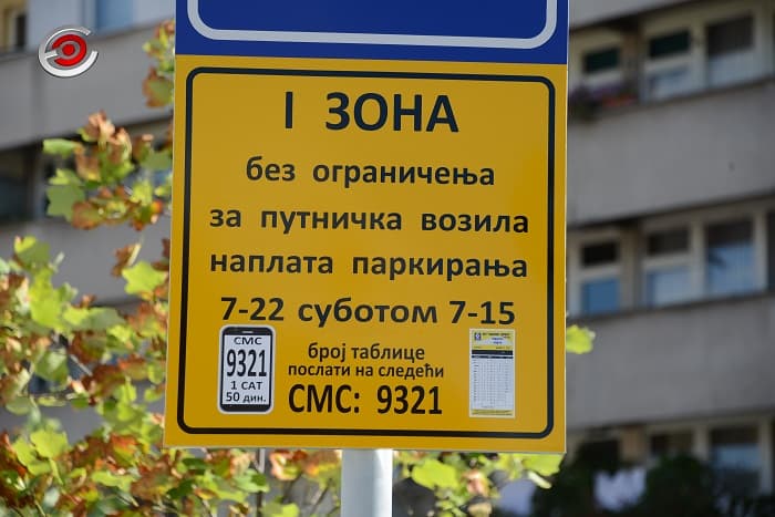 Obaveštenje "Parking servisa" o promeni plaćanja