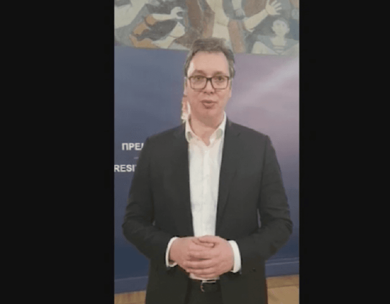 Vučić: "Ovde sam i neću se pomerati kad pokušavaju da okupiraju"