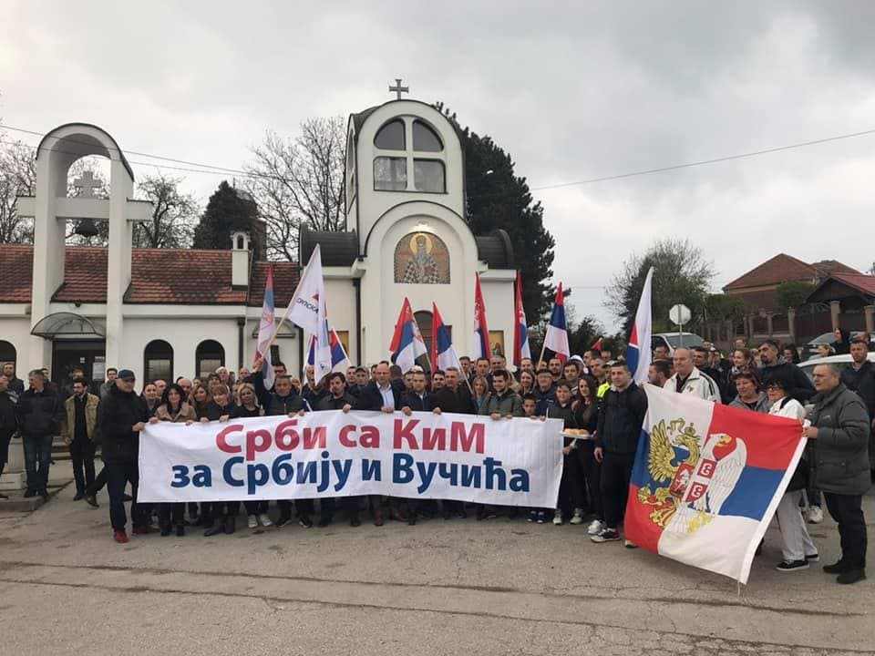 Doček za Srbe sa Kosova i Metohije