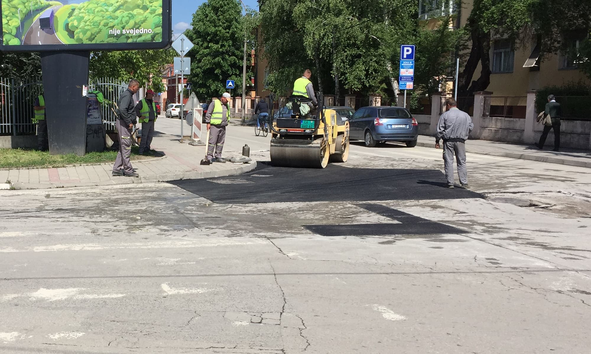 Čačak: Počela sanacija udarnih rupa