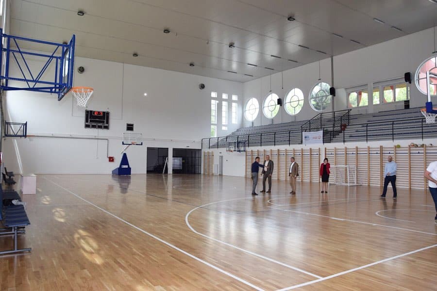 Radovi na izgradnji fiskulturne sale u završnoj fazi (FOTO)