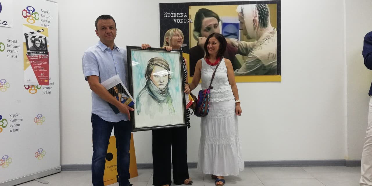 Multimedijalna izložba "Sonja Savić - devojka iz grada" u Puli