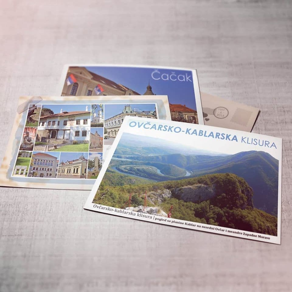 Prva nagrada za set razglednica Turističkoj organizaciji Čačak