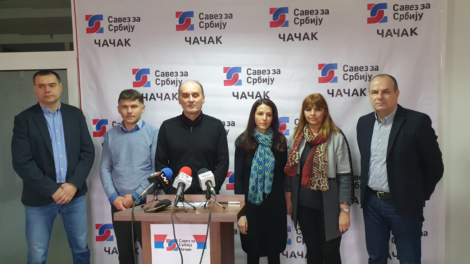 Savez za Srbiju Čačak: Vlast medijskim mrakom prikriva bojkot
