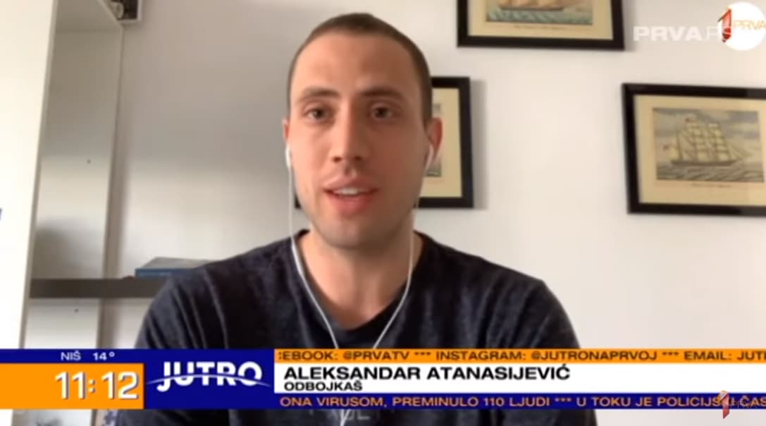 ATANASIJEVIĆ: "Ako bude drugog talasa, možemo da ugasimo kolektivne sportove"