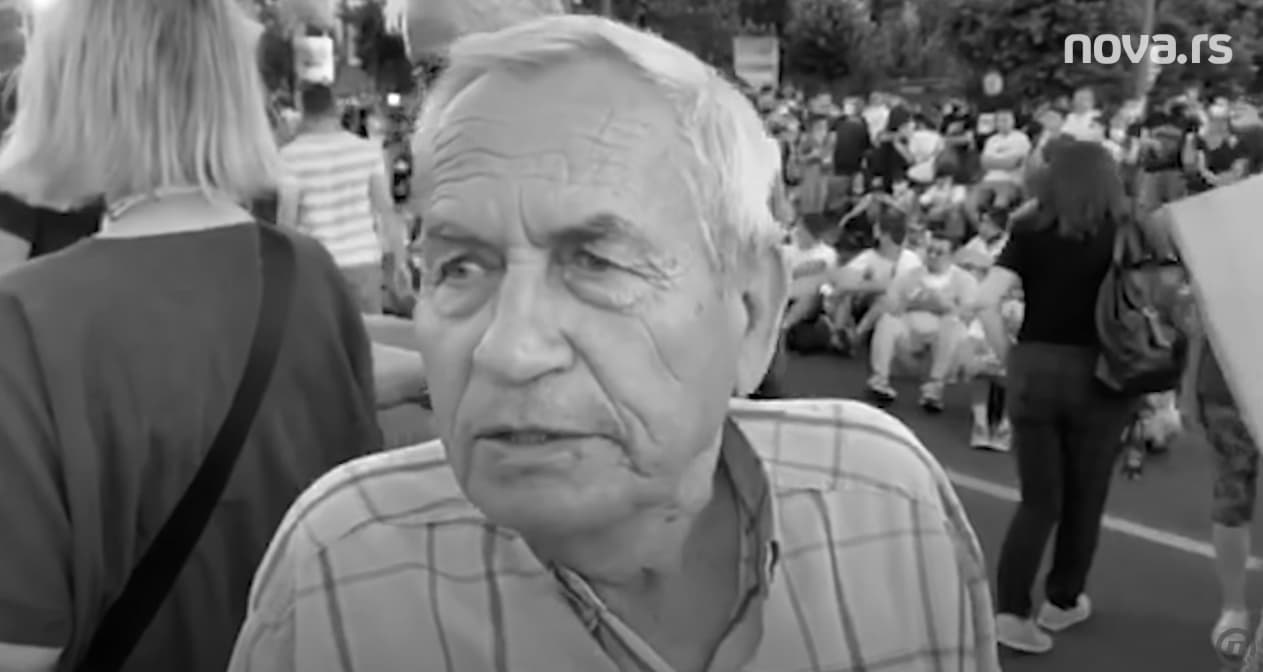 Preminuo "Džo bagerista" simbol Petooktobarskih demonstracija (VIDEO)