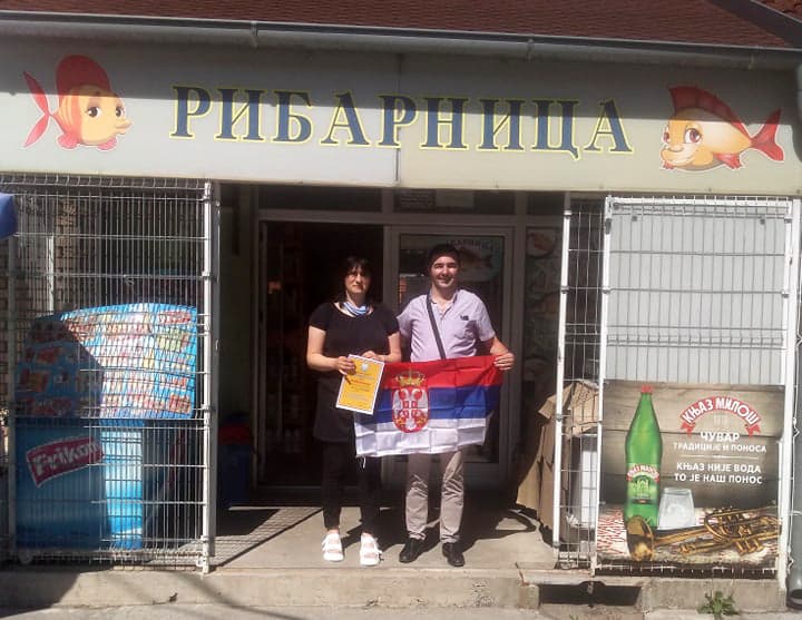 Udruženje "Naše Dragačevo": Zahvalnice svim privrednim subjektima koji svoj naziv ističu na ćirilici