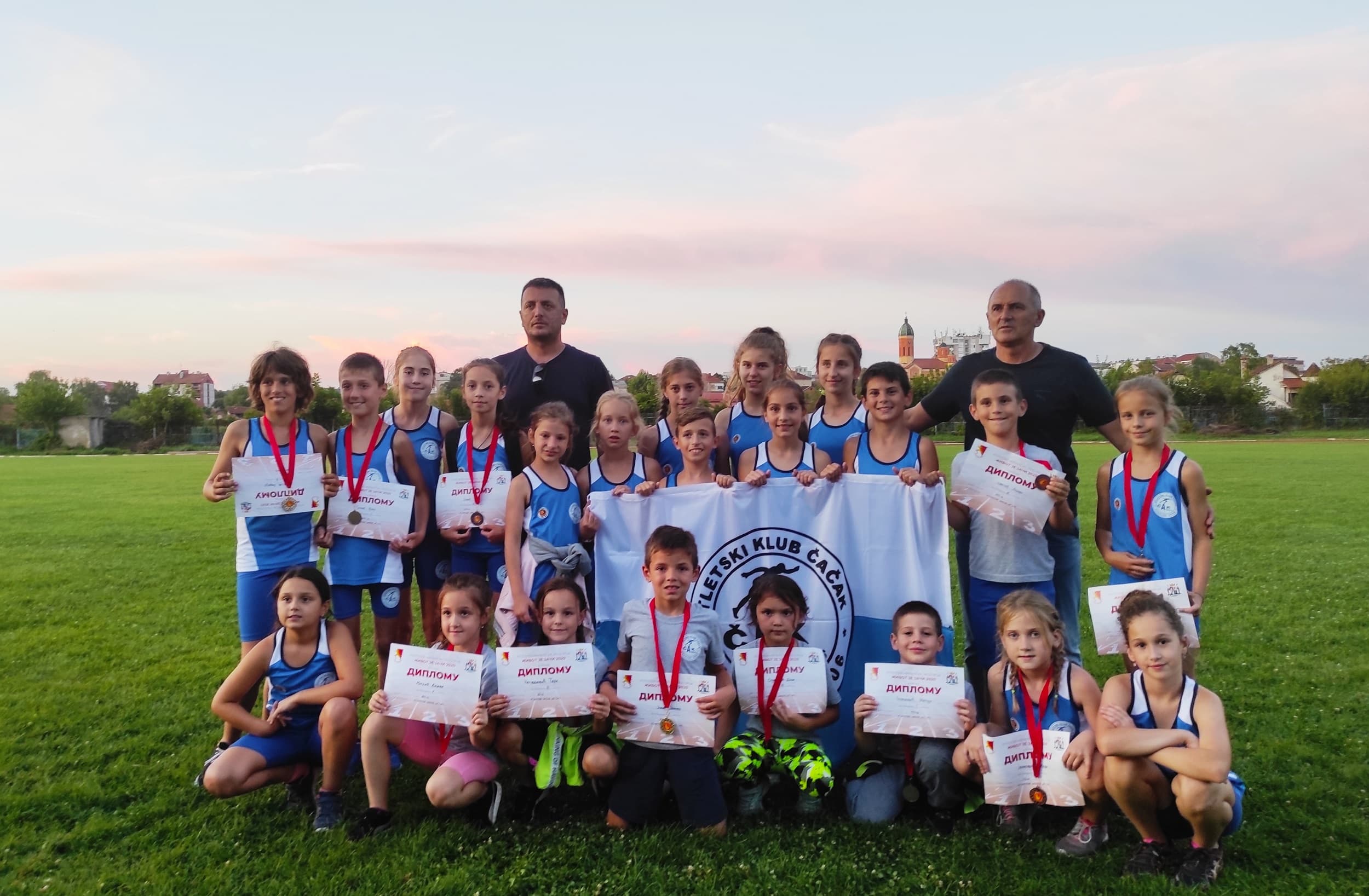 Najmlađi atletičari dostojno predstavili Čačak