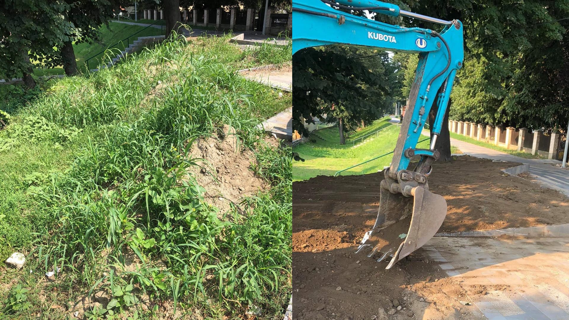 Vredni sugrađani očistili deo javne površine kod Gradskog bedema (FOTO)