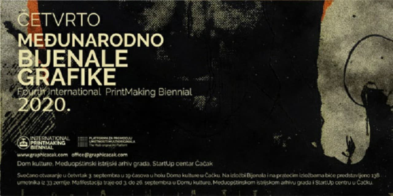 Četvrti Međunarodni bijenale grafike u Čačku