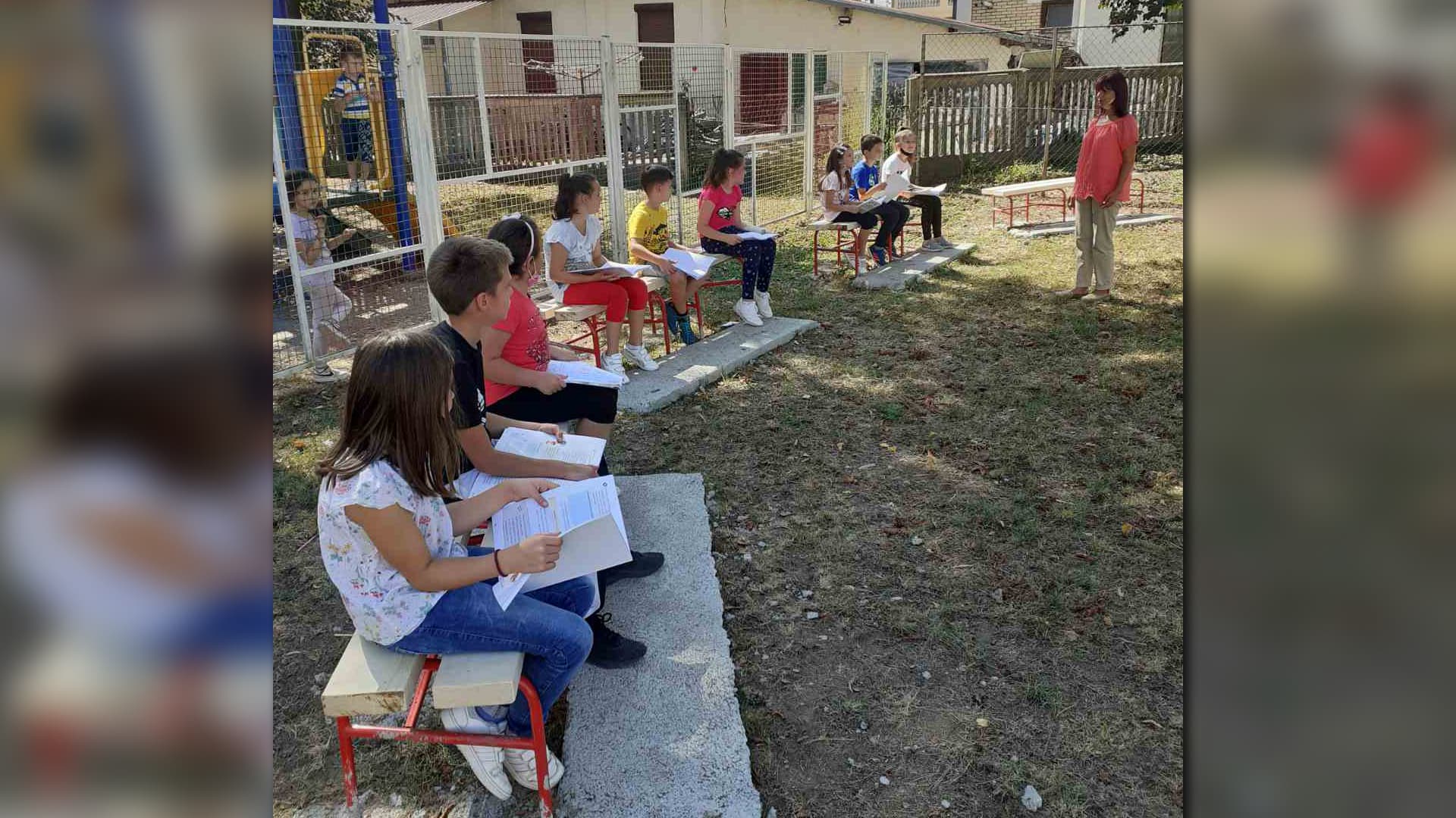 Letnje učionice OŠ "Preljina" - dar učenicima za 150. rođendan