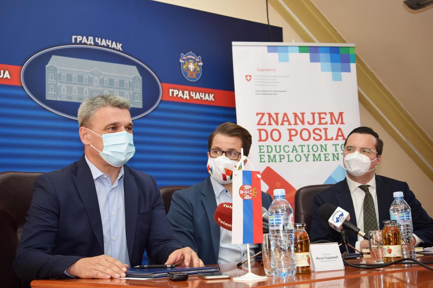 Švajcarski projekat "Znanjem do posla" za 50 mladih Čačana