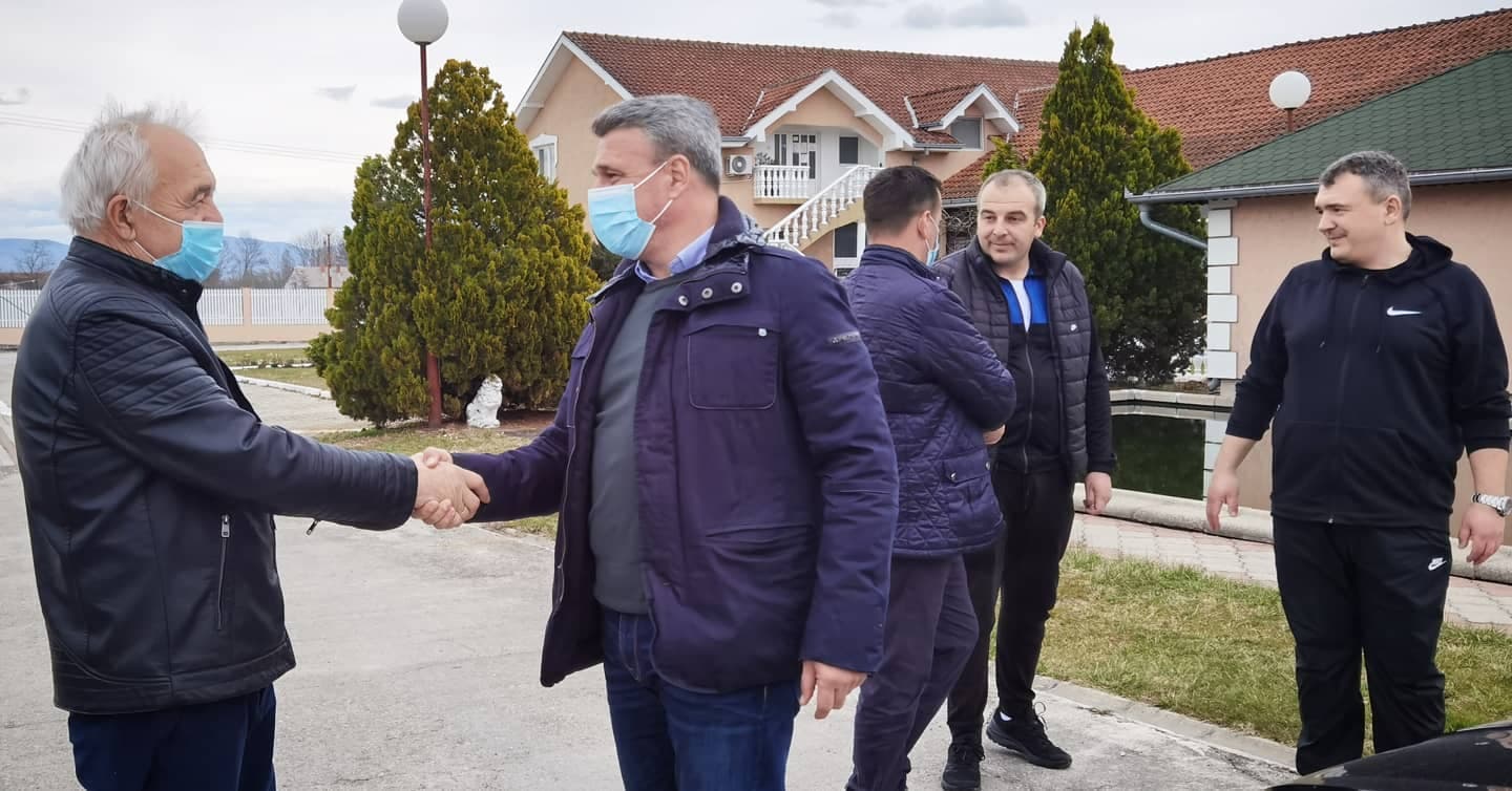 Gradonačelnik Todorović obišao preduzeće "Hizna" u Mršincima