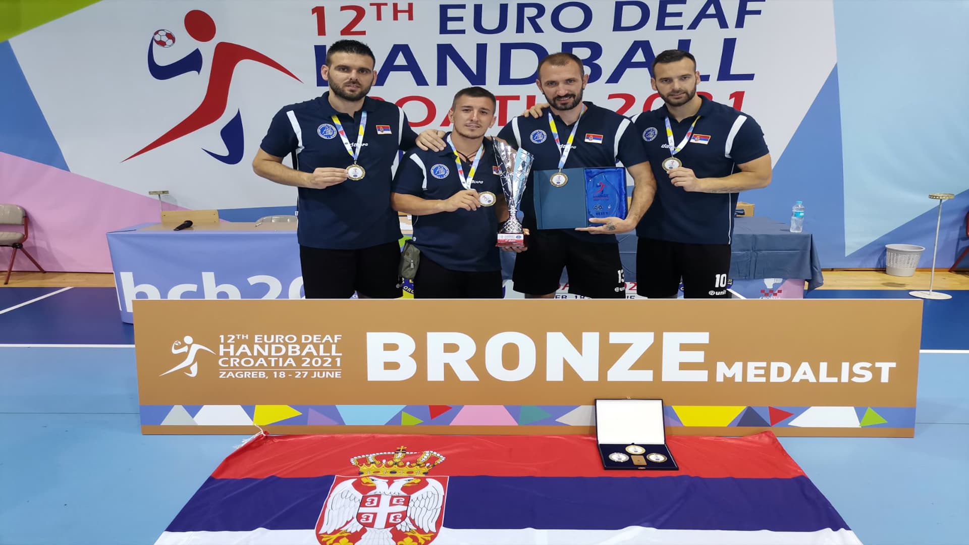 Čačanski rukometaši osvojili medalje sa reprezentacijom Srbije na Evropskom prvenstvu