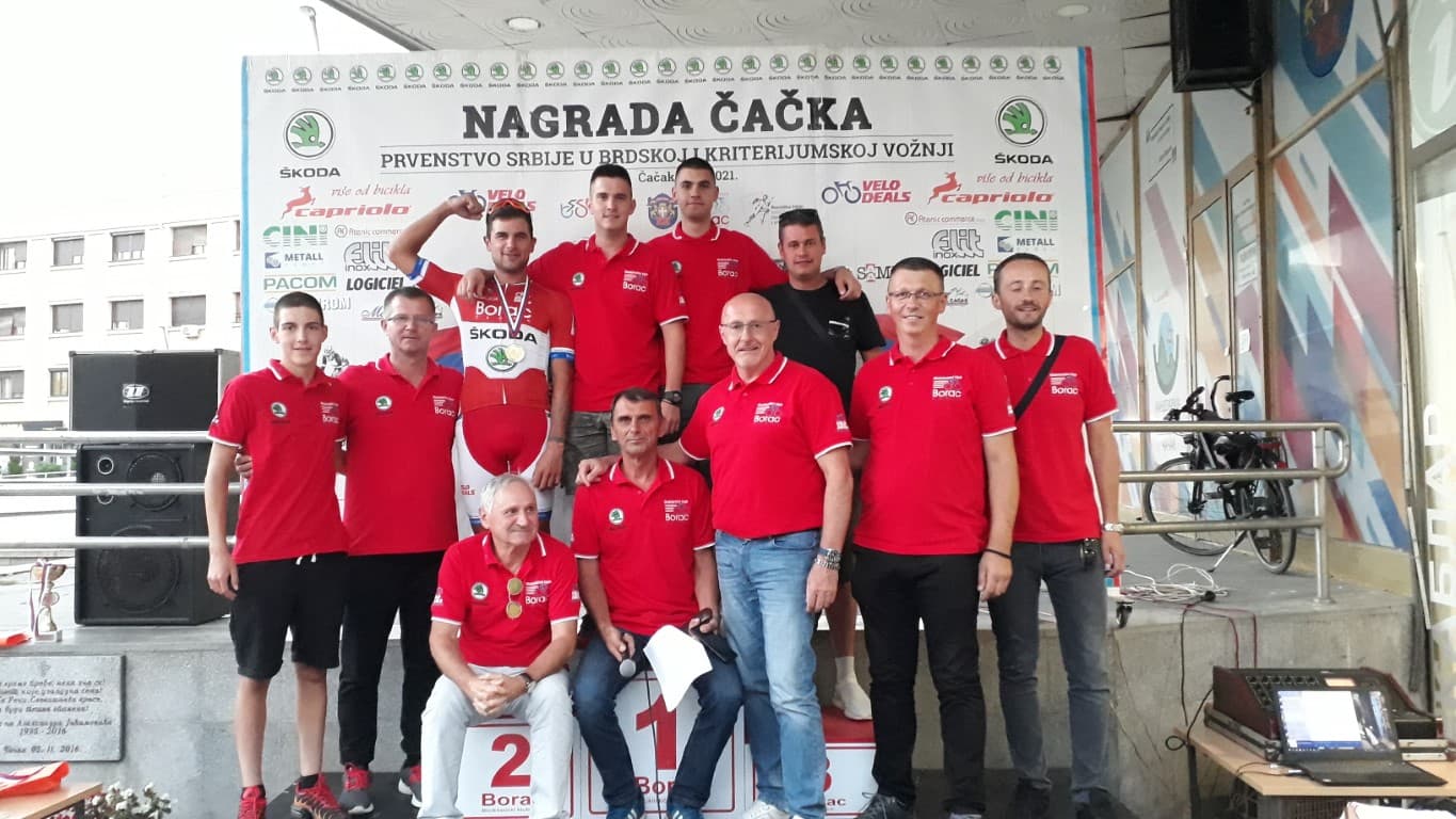 Novih trinaest medalja za bicikliste "Borca" na Prvenstvu Srbije
