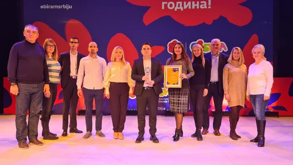 Turistička organizacija Čačka dobitnik prestižne nagrade "Turistički cvet"