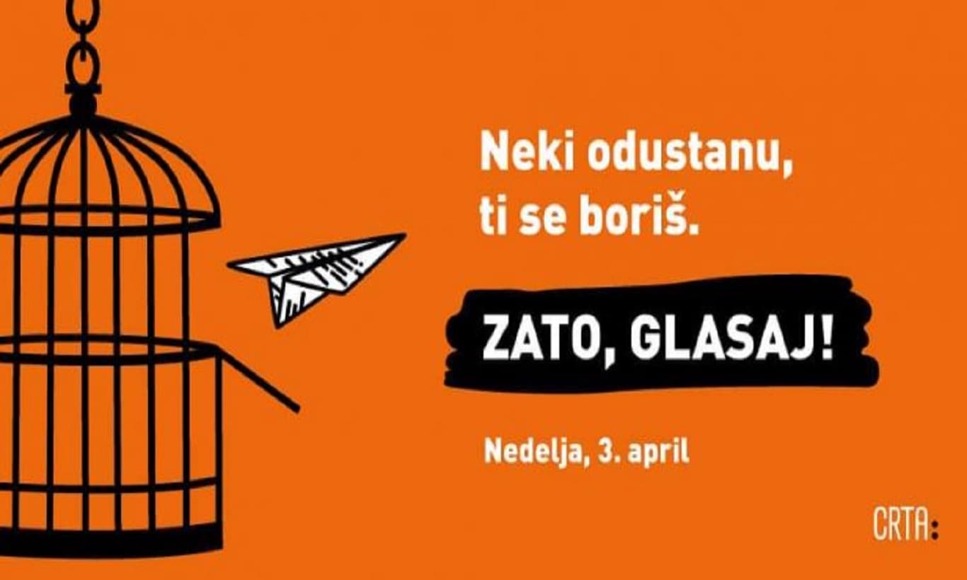 CRTA poziva građane da izađu na izbore u što većem broju