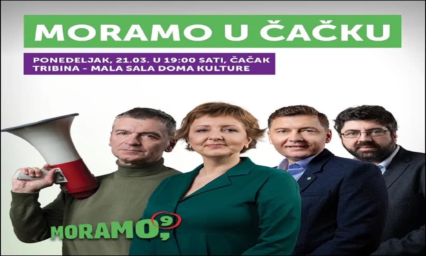 Tribina koalicije „Moramo“