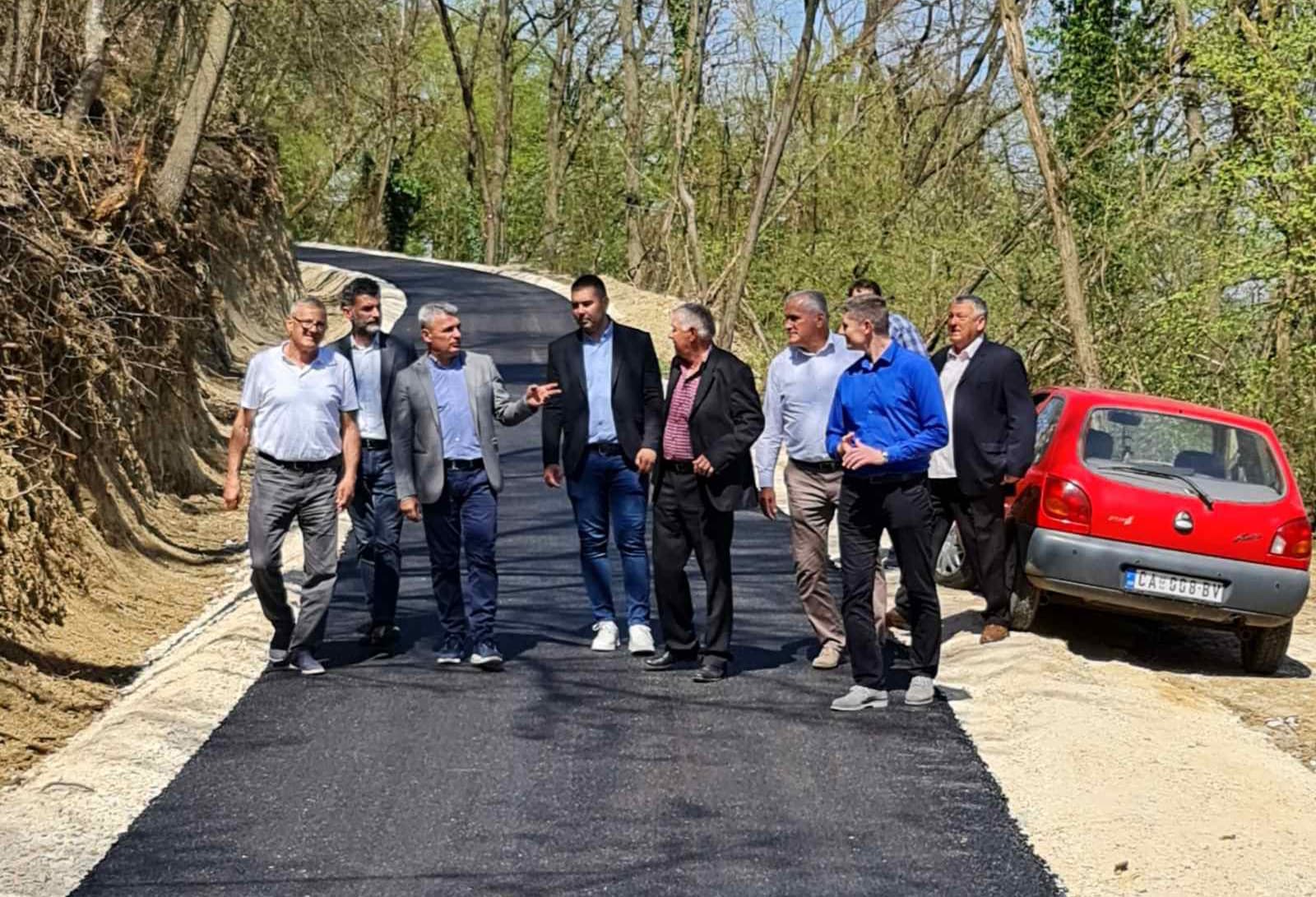 Novi put spaja Jezdinu i Pridvoricu