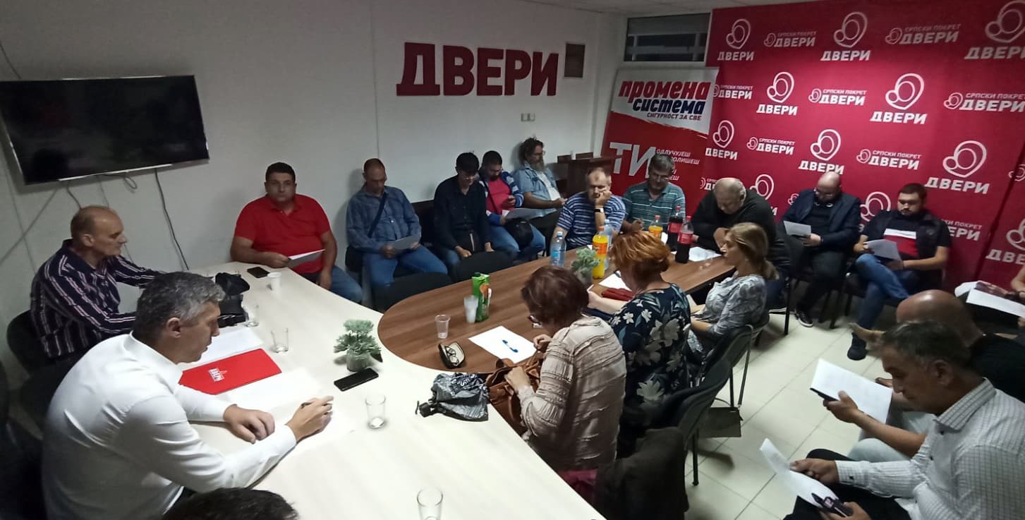 "Za novi Čačak": Dveri započele pripreme za lokalne izbore 2024.