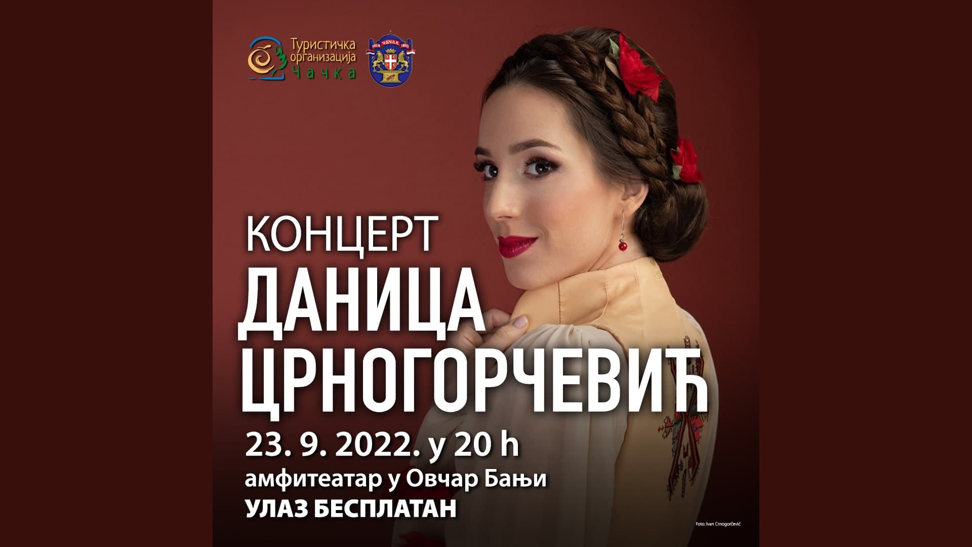 Koncert Danice Crnogorčević u Ovčar Banji