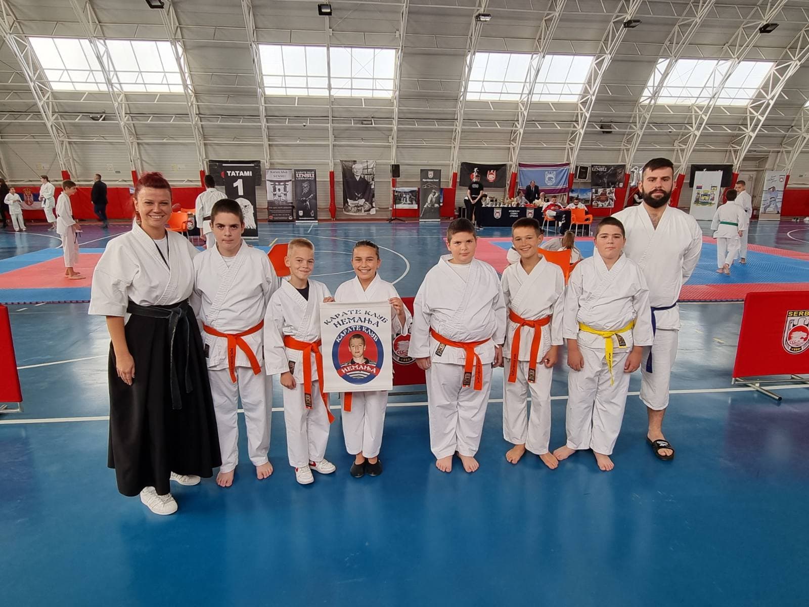 Sedam medalja za sedam karatista "Nemanje" na Unsu Kupu