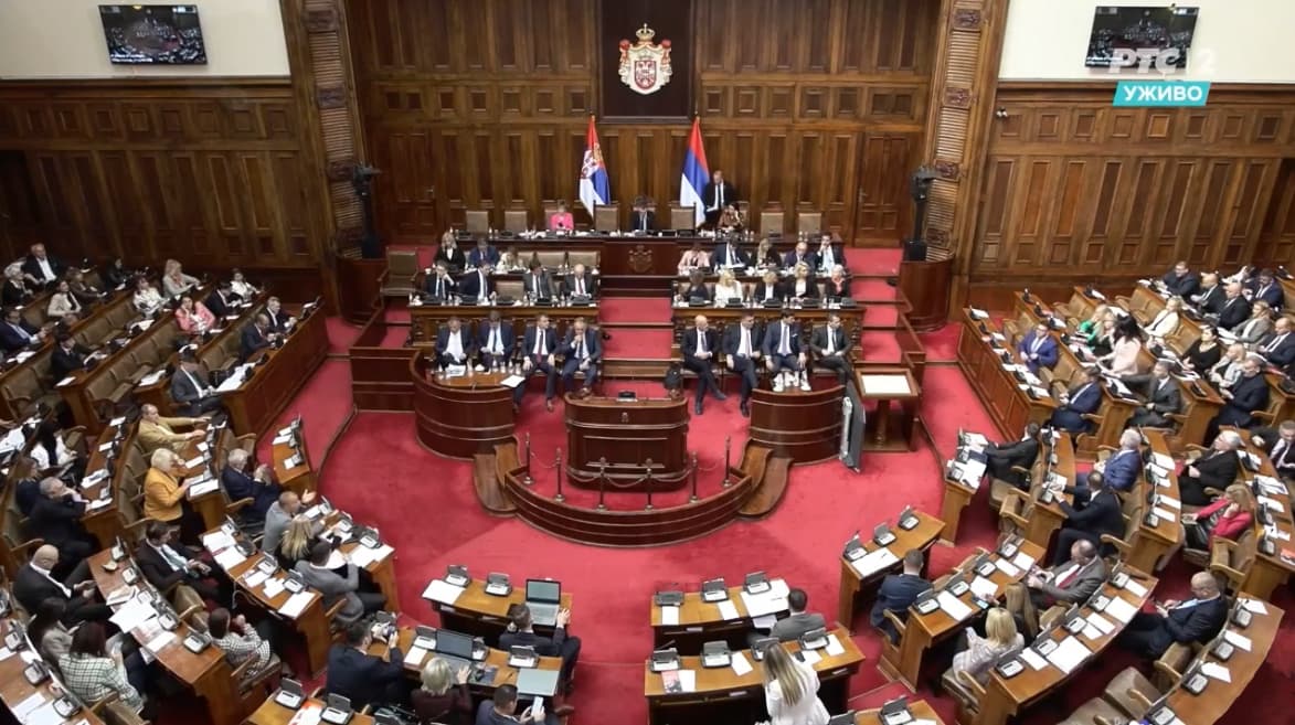 Zajedničko saopštenje više poslaničkih klubova u Skupštini Srbije