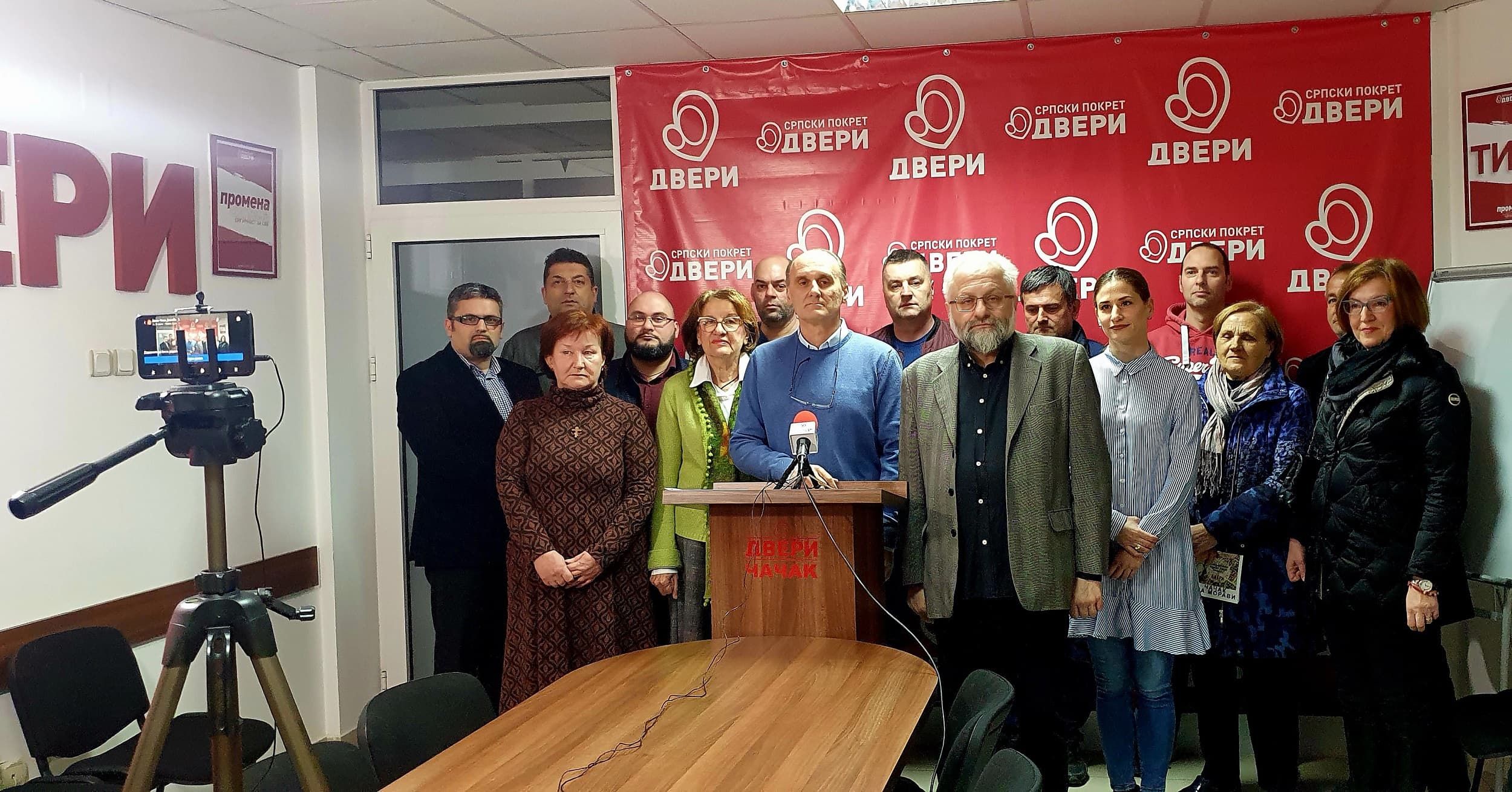 Dveri Čačak: Veliki protest protiv priznanja nezavisnosti lažne države "Kosovo" u petak ispred Hrama Svetog Save u Beogradu