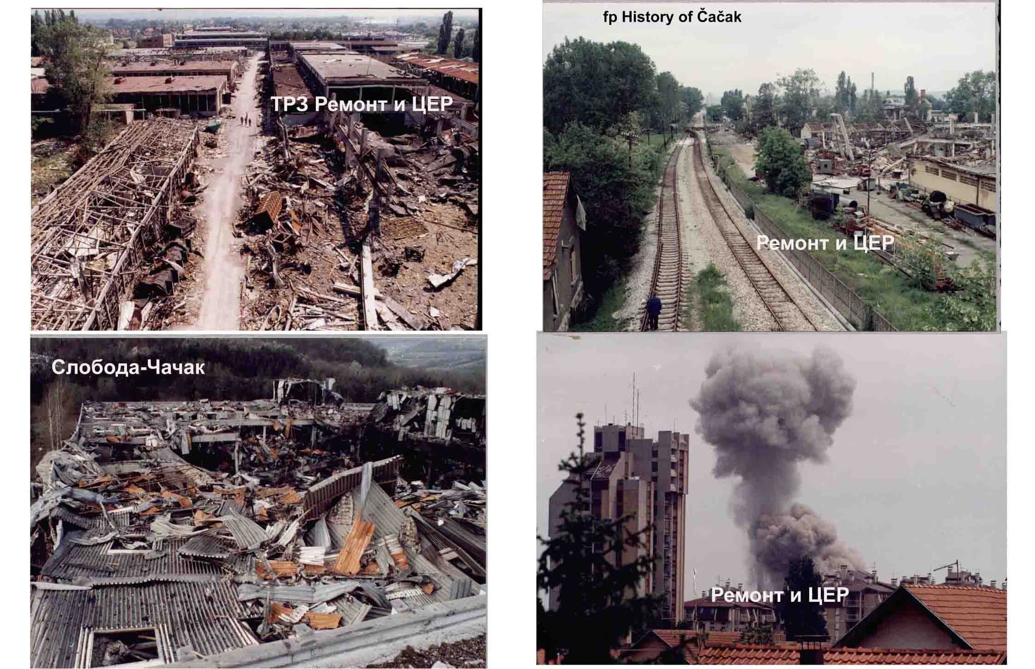 Dejstva NATO alijanse u Moravičkom okrugu u Istoriji Čačka (FOTO)