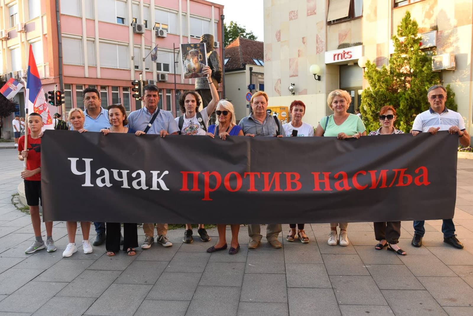 Tačka iz Čačka u vidu čekanja bagera (FOTO)